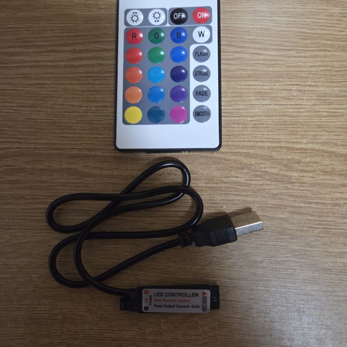 Rgb LED controller with wireless remote control, new