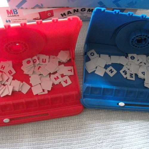 Hangman board game used MB Games 1997