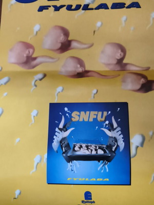 SNFU Fyulaba Promo Poster used, double-sided, 45x30 cm