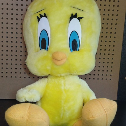 Tweety Warner Bros vintage plush toy 1997-1999, large size
