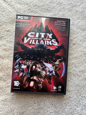 City of Villains PC like new, role playing game