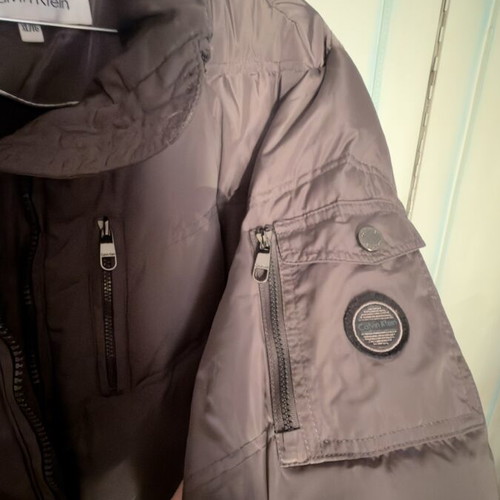 Calvin Klein jacket like new, brown, size XL