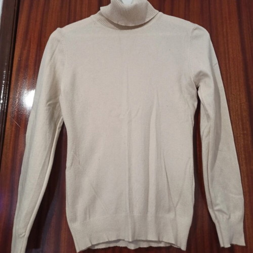 Turtleneck sweater beige size s/m like new