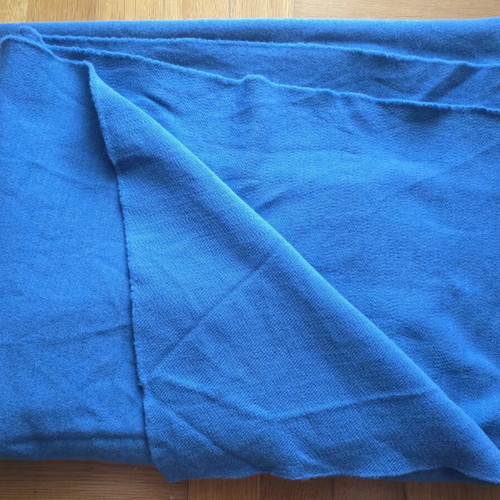 Wool fabric used, blue, 1.40x2.00 m