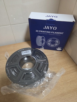 PETG νήμα 3D εκτύπωσης μαύρο 1.75 χιλ. καινούριο 1.1 κιλά