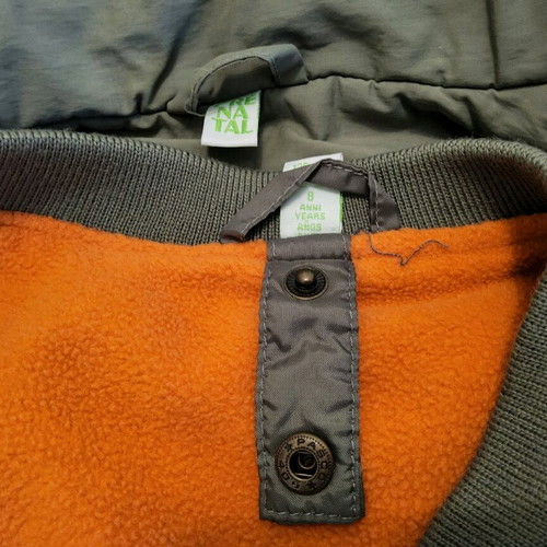 Prenatal kids jacket with hood and vest for boys 8 years like new, multicolor