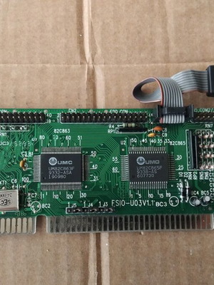 Ferguson FS10-U03 V1.1 Multi Controller 16-bit ISA IDE Floppy Card like new