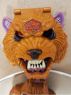 Vintage Mighty Max Doom Zone Battle Cat Playset Bluebird 1993