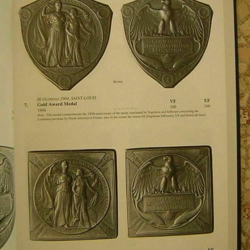 Olympic Games Catalog Book New For Medals 510 B.C.-1994