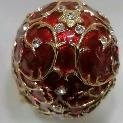 Egg with stones new, elegant design with base and magnets