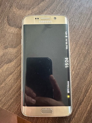 Samsung Galaxy S6 Edge , Gold , SM-G925F , 32 GB