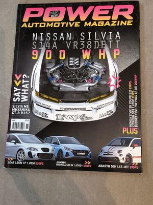 POWER Automotive Magazine, τεύχος Nissan Silvia S14A VR38DETT 900WHP