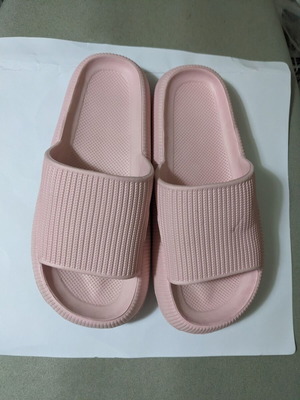 Girls' pink flip flops like new, sizes 36-37