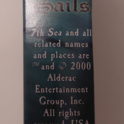 7th Sea CCG Black Sails Booster Set Box like new