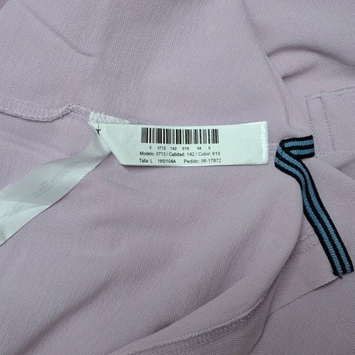Massimo Dutti polo t-shirt pastel lilac like new, size L