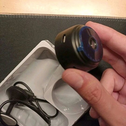 Teruhal Mini WiFi Camera with SD Card Slot and Rechargeable Battery