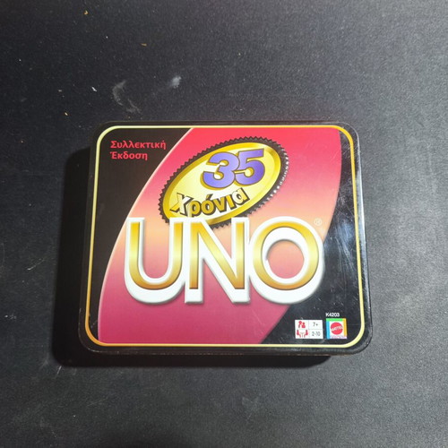 Uno 35 Years Collectible Edition in Metal Case like new