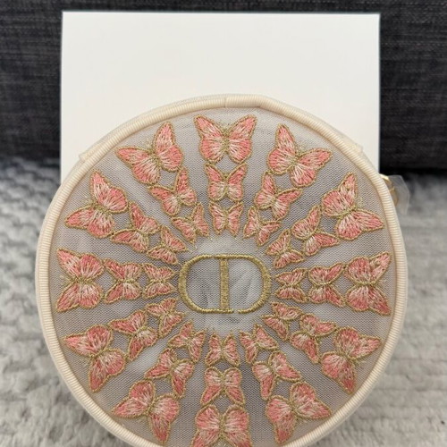 Dior collectible 2026 butterfly makeup bag new, multicolor