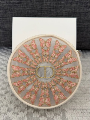 Dior collectible 2026 butterfly makeup bag new, multicolor