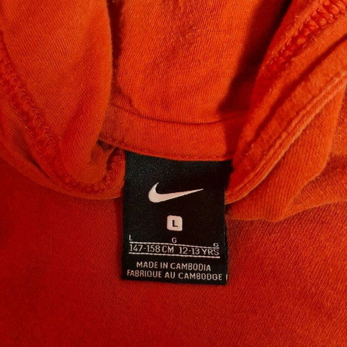 Nike kids red hoodie like new, size L