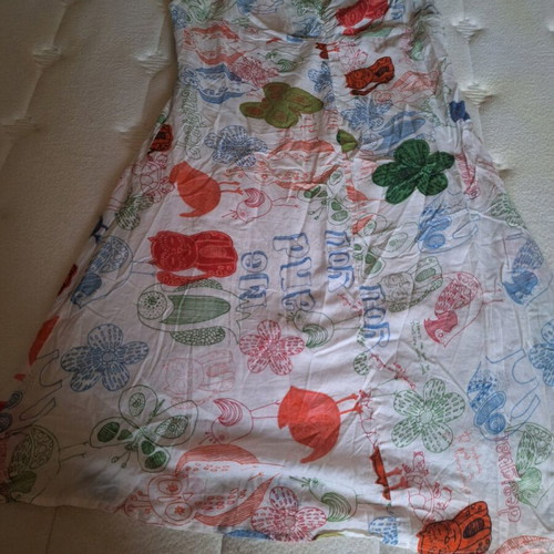 Dress colorful, like new, light and cool, size XL