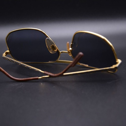 Aprilia Eyewear Max 2 Vintage Sunglasses New Old Stock Gold Silver
