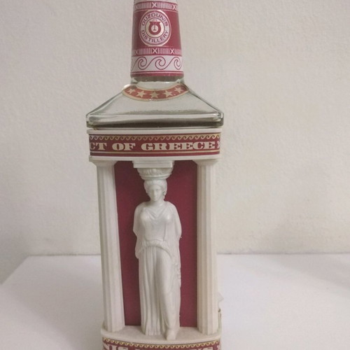 Brandy bottles collectible used, set of two