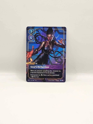 League of Legends Riftbound Vendetta Mel Soul's Reflection card V.1 Rare
