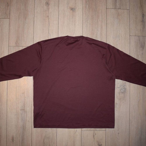 Stone Island long-sleeved patch T-shirt size 3XL used, red