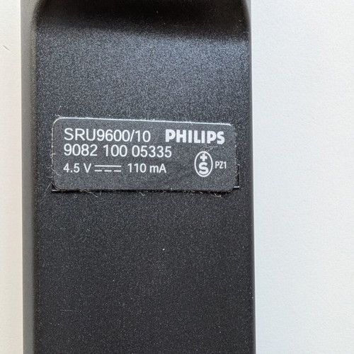 Philips Prestigo 9600 universal remote control used