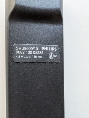 Philips Prestigo 9600 universal remote control used