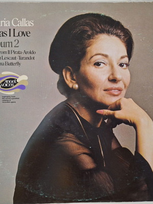 Maria Callas Arias I Love Album 2 употребяван, класическа музика