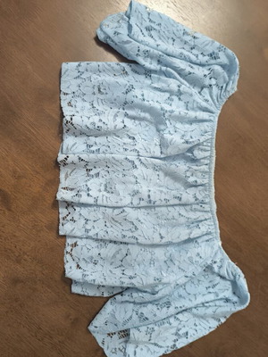 Blue Off Shoulder Top small size like new