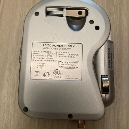 Multi USB charging adapter used, for micro-USB, mini-USB, Palm, Samsung, LG