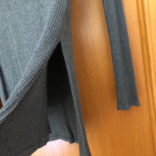 Brandy Melville long sleeve blouse used, one size, gray