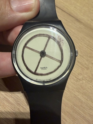 Swatch Gent Special Wheel Animal GZ120 watch like new