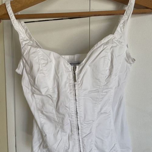 Bustier European Culture white size M 38 10 new