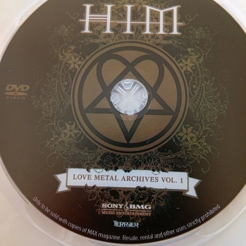 HIM DVD like new, Love Metal Archive