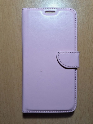 Phone case new, light pink color