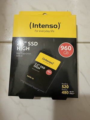 Intenso High Performance SSD 960GB 2.5'' SATA III new