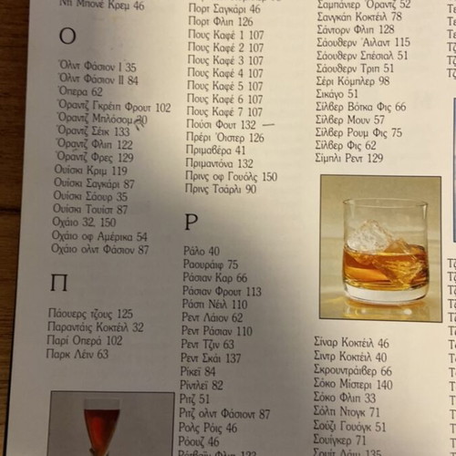 Cocktails book used, 160 pages