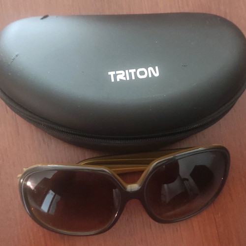 Triton sunglasses like new, green and yellow