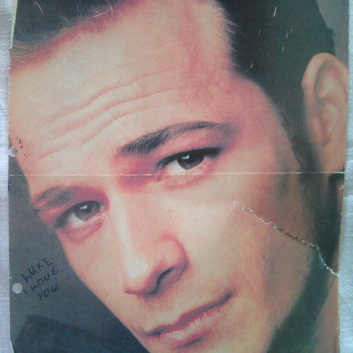 Αφίσα Beverly Hills με Luke Perry & Jason Priestley, περιοδικό Μανίνα