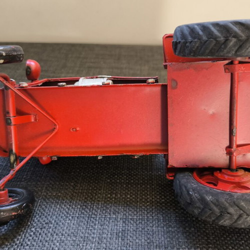 Vintage Handcrafted Metal Tractor Decorative Collectible