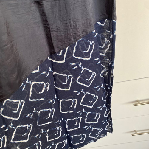 Maxi vintage navy blue dress Attrattivo like new