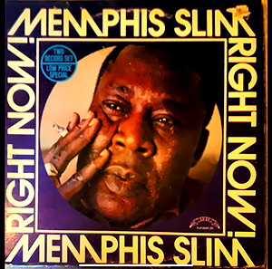 Memphis Slim - Right now. (2 LP). 1975. VG / VG