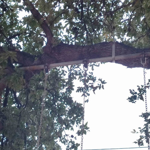 Swing construction for 2 seats like new