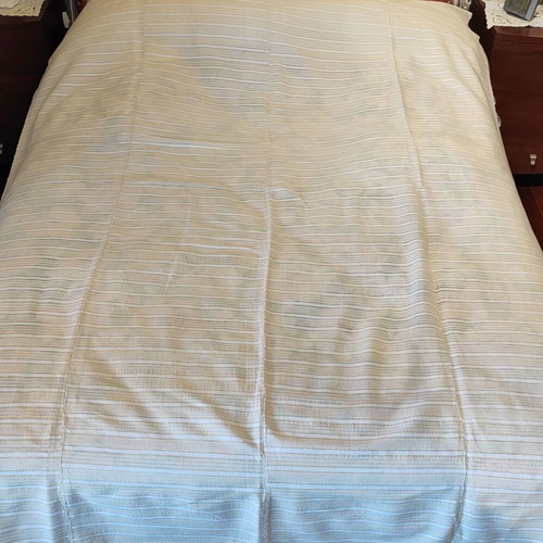 Wool woven bed sheets used, set of 2, vintage pre-1940
