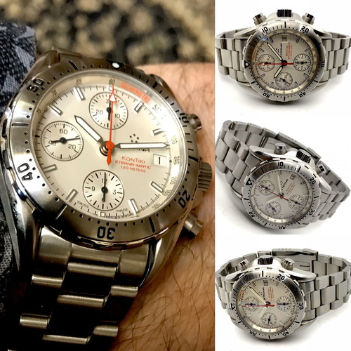 Kontiki Eterna Matic Chronograph Automatic men's watch new