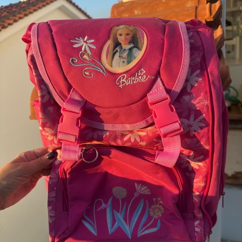 Barbie school backpack like new